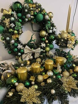 Vánoční věnce, svícny nebo celé sady🤩 - 9