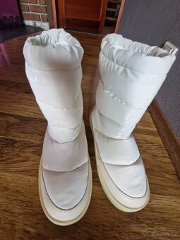 Snehule Tommy Jeans, vel. 38, bile, kremove - 9