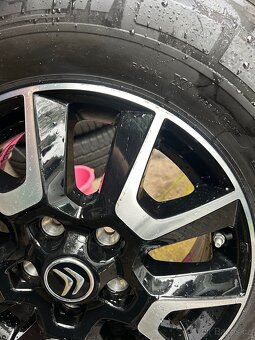 Citroen Jumper alu kola r16 nové Michelin 225/75 - 9