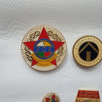 Pracovní odznaky a vyznamenání. - 9