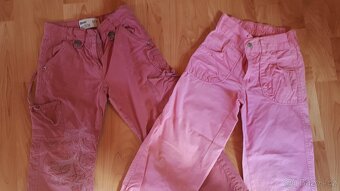 Balík dívčího oblečení na věk 3-6 let, celkem 17 věcí - 9