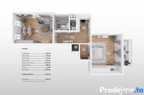 Prodej bytu 2+1, 68 m2 - Spolková , Brno, ev.č. 01076 - 9