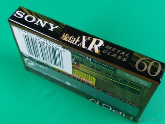 MC Audiokazeta Kazeta SONY XR METAL IV 60 nová zabalená - 9