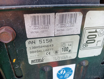 Prodám-zahradní traktor YardMan AN5150 Autodrive - 9