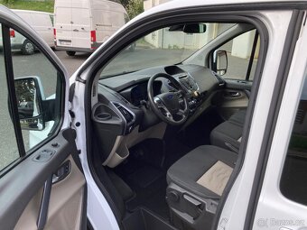 Ford Transit Custom 2.0TDCi 96kW LONG 6míst 2šoupačky ČR DPH - 9