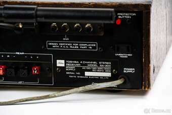TOSHIBA SA-304 / quadrofónny receiver - 9