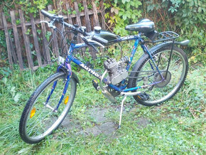 MOTO KOLO MOPED 80ccm cyklo velo PŘÍDAVNÝ MOTOR - 9