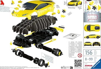 3D puzzle Lamborghini Huracán - 9