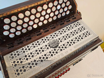 Štýrská harmonika, knoflíková harmonika, Zupan Alpe IV D - 9