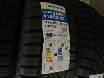 215/70 R15C, SAILUN, nové pneu celoroční sada - 9