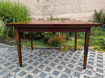 Retro jídelní rozkládací stůl Jitona - 70. léta - 9