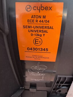 Autosedačka Cybex Aton M + Cybex Base M - 9