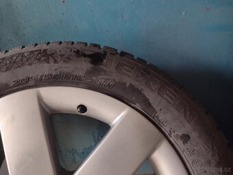 ALU kola 5x100 R16 205/55 zimní - 9