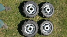 Kola z jednoosého malotraktoru - 9