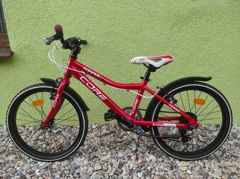 Značkové dětské kolo CORE NIPPER 20" (červená) - 9