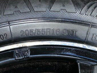 ALU kola MSW 16" 7J ET48 + zimní pneu 205/55/R16 - 9