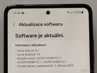Prodám Samsung Galaxy A52, 6GB/128GB, stav A - 9