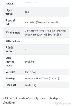 Domácí vodárna PHWW 1000 - 9