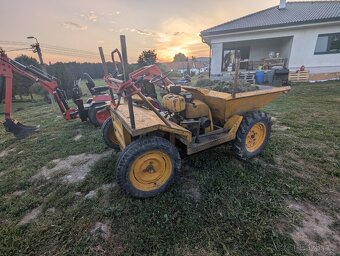 Minibagr, traktorbagr + dumper - 9