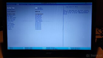 Notebook Acer TravelMate P255 series, model NO: V5WC2. 15,6“ - 9
