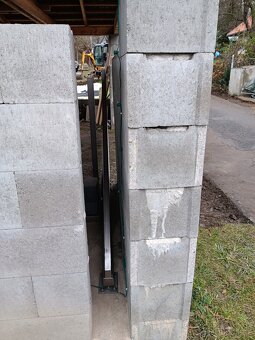 Pojezdová brána-nerez - 9