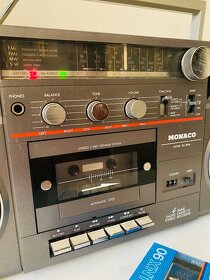 Radiomagnetofon Monaco RD 8104, rok 1988 - 9