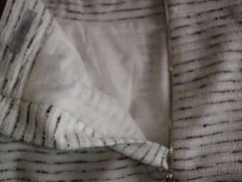 sukně bíločerná zn. H&M - vel. 36 - 9