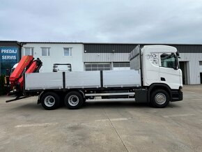 Scania R450 / 6x2/ 2018/ Valník/ PALFINGER PK 22002 +DO - 9