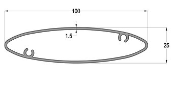 Hliníkový plot - 9