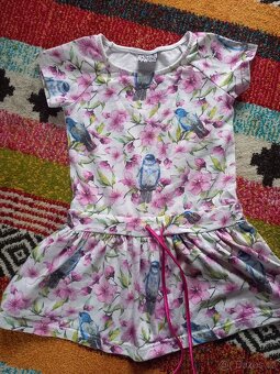 Dívčí letní šaty vel. 104 - 9