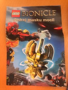 Lego Bionicle dily , navody- PRODANO - 9
