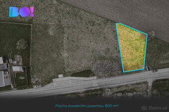 Prodej stavebního pozemku, 800 m², Hladké Životice - 9