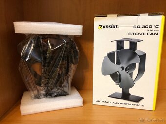 Krbový ventilátor na kamna - 9