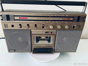 Radiomagnetofon/boombox Saba RCR 756, rok 1980 - 9