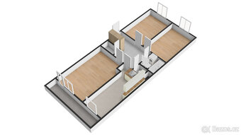 Pronájem bytu 3+1/L/S, 72 m2, Praha 10 - Horní Měcholupy, Mi - 9