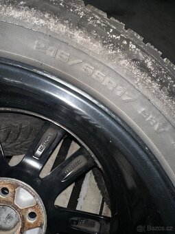5x112 R17 7J ET50 CMS C27 piano Black + 215/55 R17 GoodYear - 9