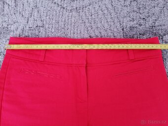 Dámské růžové a modré džíny + červené kalhoty - 9