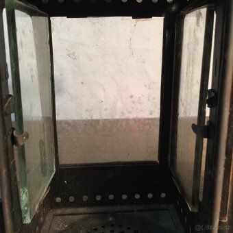 stará karbidová lampa  - karbidka - 9