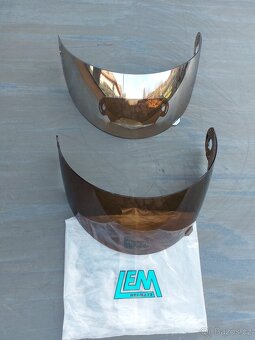 Přilby LAMPA,CAN, plexi LEM - 9