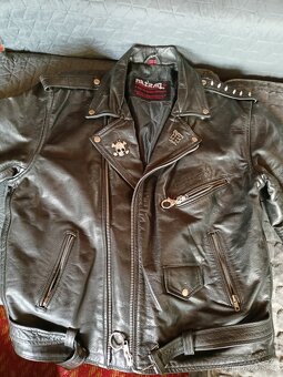 Kožená bunda a kalhoty - 9