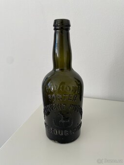 9x Staré pivní lahve - 9