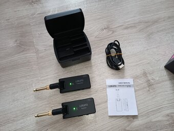 Bezdrátový systém pro kytaru LEKATO WS-100 - 9