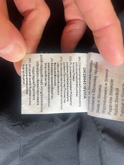 Dámské sako černé s pasem - 9