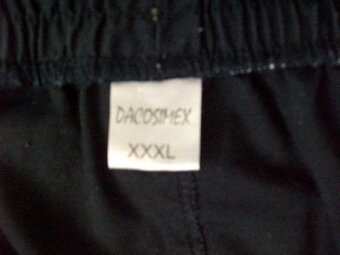 Pánské šortky BERMUDY zn. DACOSIMEX, 4XL/62 - 9