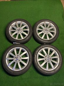 ALU VW GOLF GTD 5X112 R17 ZIMNÍ KOMPLET - 9