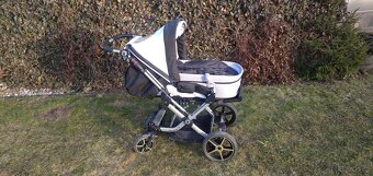 Kočárek kombinovaný, hluboký, golfky - 9