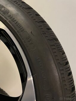 Original zimni alu kola Mercedes C r18 W205 S205 98% - 9