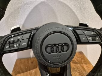 AUDI SLINE VOLANT MULTIFUNKCNY S PÁDLAMI A3 A4 A5 A6 Q5 Q7 - 9