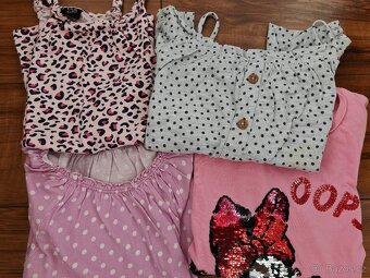 Dívčí oblečení vel. 122/128, 58 ks - 9