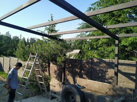 Prodám pergolu(stání pro auta) - 9